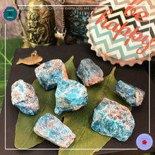 Load image into Gallery viewer, Raw Blue Apatite Stone for Manifestation - Harness Merece by GTG